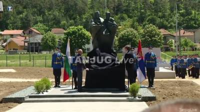 Александр Вучич - Румен Радев - В Сербии открыли памятник Кириллу и Мефодию - piter.tv - Болгария - Сербия - Димитровград
