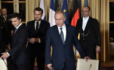 Владимир Зеленский - Владимир Путин - Дмитрий Песков - Путин готов обсудить с Зеленским Крым в рамках приграничного сотрудничества - news-front.info - Россия - Украина - Крым