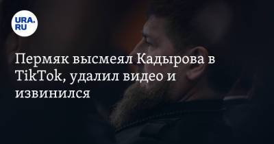 Рамзан Кадыров - Пермяк высмеял Кадырова в TikTok, удалил видео и извинился - ura.news - Пермь - респ. Дагестан - респ. Чечня