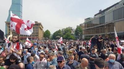 Противники строительства ГЭС «Намахвани» на реке Риони пригрозили парализовать Тбилиси - argumenti.ru - Грузия - Турция - Тбилиси