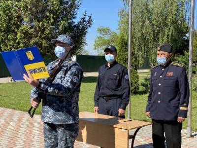 Молодое пополнение Морской охраны приняло присягу на верность народу Украины - lenta.ua - Одесская обл.