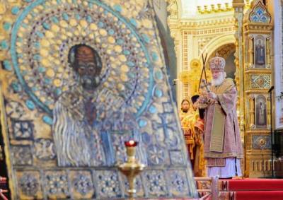 патриарх Кирилл - Патриарх Кирилл рассказал о том, почему в православии почитают святых - ukrainianwall.com