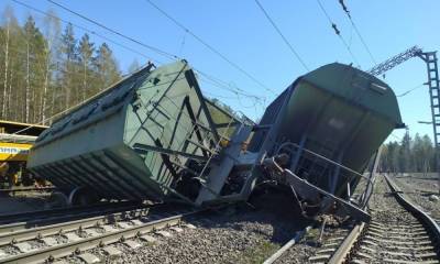 Возбуждено уголовное дело после схода вагонов в Карелии - gubdaily.ru - республика Карелия
