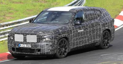 Новый флагманский кроссовер BMW X8 замечен во время тестов - focus.ua