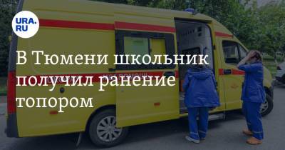 В Тюмени школьник получил ранение топором - ura.news - Тюмень - Тюменская обл.