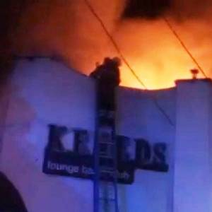 В Каменец-Подольском произошел пожар в ночном клубе. Фото. Видео - reporter-ua.com - Хмельницкая обл. - Каменец-Подольский