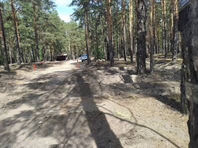 Власти объяснили, почему перекопали дорогу на Голубые озера - znak.com - Зауралья