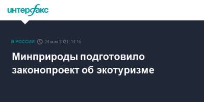 Владимир Путин - Михаил Мишустин - Дмитрий Чернышенко - Минприроды подготовило законопроект об экотуризме - interfax.ru - Москва