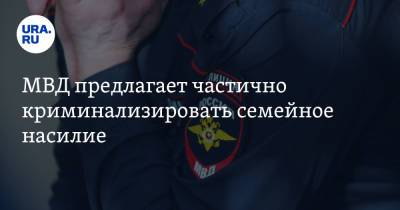 МВД предлагает частично криминализировать семейное насилие - ura.news