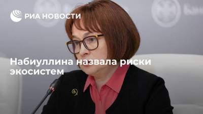 Эльвира Набиуллина - Набиуллина назвала риски экосистем - smartmoney.one
