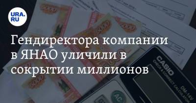 Гендиректора компании в ЯНАО уличили в сокрытии миллионов - ura.news - окр. Янао - Новый Уренгой