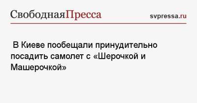 Евгений Мураев - Роман Протасевич - В Киеве пообещали принудительно посадить самолет с «Шерочкой и Машерочкой» - svpressa.ru - Киев - Англия - Минск