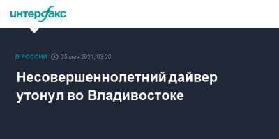 Несовершеннолетний дайвер утонул во Владивостоке - interfax.ru - Москва - Приморье край - Владивосток