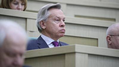Алексей Пушков - Пушков предрек гибель спорта из-за скандала с флагом Белоруссии в Риге - iz.ru - Рига - Минск - Латвия
