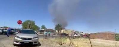 В Неваде самолет разбился после вылета с базы ВВС - runews24.ru - USA - шт. Невада