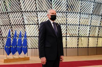 Гитанас Науседа - Президент Литвы о саммите ЕС: было важно очень быстро направить сигнал - obzor.lt - Литва