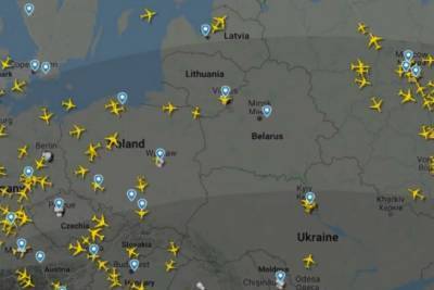 Над Беларусью практически перестали летать самолеты - rupor.info - Венгрия - Швеция - Финляндия - Кипр - Голландия - Латвия