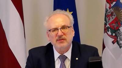 Александр Лукашенко - Эгилс Левитс - Президент Латвии назвал замену флага Белоруссии на ЧМ по хоккею в Риге адекватной реакцией - piter.tv - Белоруссия - Рига - Латвия