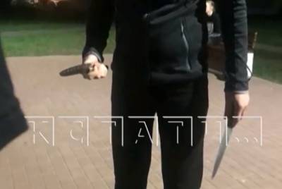 Автозаводец с ножами в руках угрожал расправой подросткам - vgoroden.ru - район Автозаводский