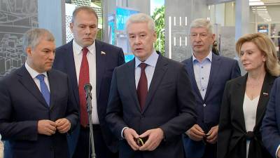 Сергей Собянин - Вячеслав Володин - Собянин открыл выставку "Московская реновация: шаг в будущее" - tvc.ru - Москва