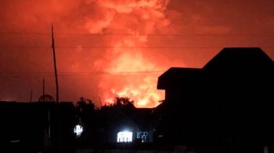Число погибших при извержении вулкана Ньирагонго в Конго достигло 32 человек - runews24.ru - Конго - Гома