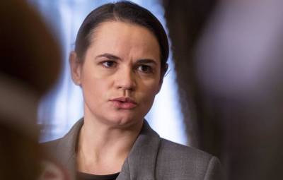 Жозепа Боррель - Роман Протасевич - Светлана Тихановская - С. Тихановская получила обещание Ж. Борреля о дальнейших санкциях для Беларуси в июле - obzor.lt - Вильнюс