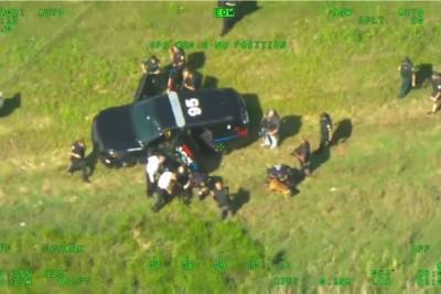 Американец за одну погоню умудрился угнать две полицейские машины - rupor.info - шт.Флорида
