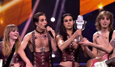 Давид Дамиано - Триумфатора «Евровидения-2021» рок-группу Maneskin после скандала с наркотиками обвинили в плагиате - actualnews.org