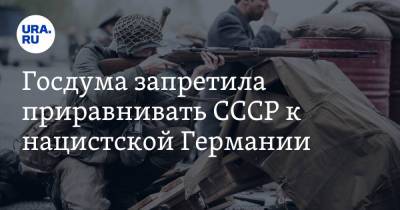Елена Ямпольская - Госдума запретила приравнивать СССР к нацистской Германии - ura.news