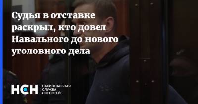Алексей Навальный - Ольга Михайлова - Судья в отставке раскрыл, кто довел Навального до нового уголовного дела - nsn.fm