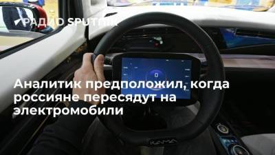 Сергей Удалов - Аналитик предположил, когда россияне пересядут на электромобили - smartmoney.one