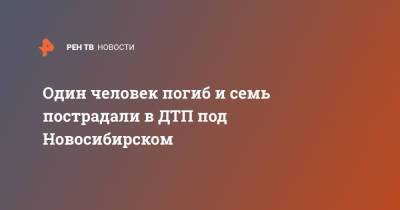 Один человек погиб и семь пострадали в ДТП под Новосибирском - ren.tv - Москва - Новосибирск - Новосибирская обл.