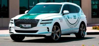 Полиция Дубая получила роскошные внедорожники Genesis GV80 - enovosty.com - Эмираты - Дубаи