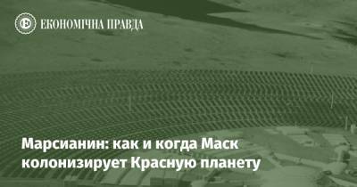 Марсианин: как и когда Маск колонизирует Красную планету - epravda.com.ua