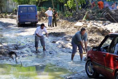 В Дагестане дожди размыли дороги в трех селах - etokavkaz.ru - респ. Дагестан
