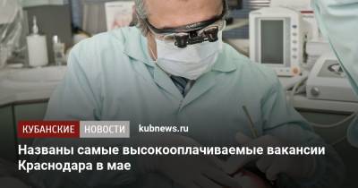 Названы самые высокооплачиваемые вакансии Краснодара в мае - kubnews.ru - Краснодарский край - Краснодар