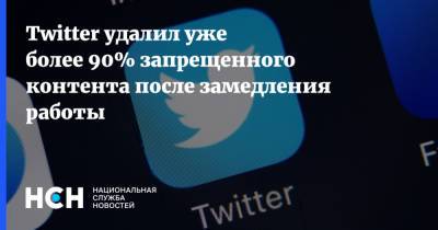 Андрей Липов - Twitter удалил уже более 90% запрещенного контента после замедления работы - nsn.fm - Twitter