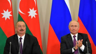 Владимир Путин - Ильхам Алиев - Владимир Путин направил Ильхаму Алиеву поздравительное письмо в честь Дня Республики - mir24.tv - Азербайджан