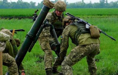 Минометчики ВСУ показали свое мастерство - real-vin.com - Украина - Горловка - Донецкая обл.