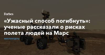 Илон Маск - «Ужасный способ погибнуть»: ученые рассказали о рисках полета людей на Марс - forbes.ru