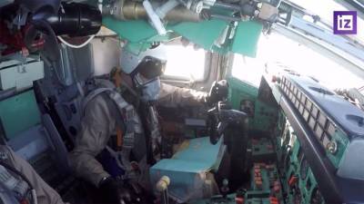 Экипажи бомбардировщиков Ту-22м3 провели учения над Средиземным морем - iz.ru - Сирия - Израиль