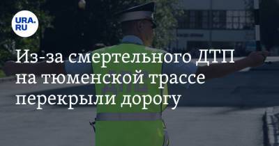 Из-за смертельного ДТП на тюменской трассе перекрыли дорогу. Фото - ura.news - Екатеринбург - Тюмень - Омск