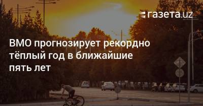 ВМО прогнозирует рекордно тёплый год в ближайшие пять лет - gazeta.uz - Узбекистан