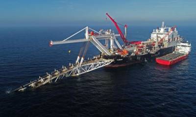 Строительство нитки «В» газопровода «Северный поток 2» почти завершено, работы ведутся под охраной плотного кольца кораблей - argumenti.ru - Дания