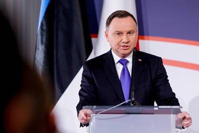 Дмитрий Песков - Анджей Дуда - В Кремле назвали неприемлемыми слова президента Польши о России - tvc.ru - Москва - Грузия - Варшава