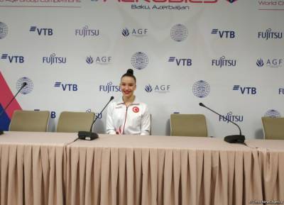 Признательна оргкомитету чемпионата мира в Баку за прекрасное проведение соревнований – гимнастка из Турции - trend.az - Турция - Азербайджан
