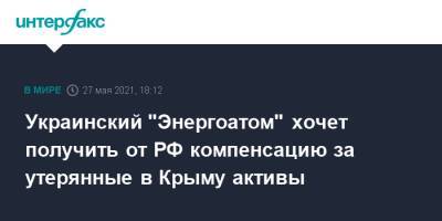 Петр Котин - Украинский "Энергоатом" хочет получить от РФ компенсацию за утерянные в Крыму активы - interfax.ru - Москва - Украина - Крым