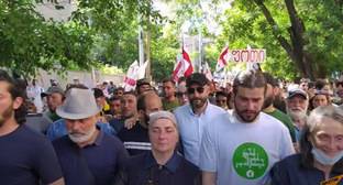 Ночная акция противников Намахванской ГЭС обернулась для них уголовным делом - kavkaz-uzel.eu - Тбилиси