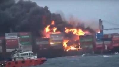 В Индийском океане на терпящем бедствие судне прогремел сильный взрыв - skuke.net - Сингапур - Шри Ланка - Интересно