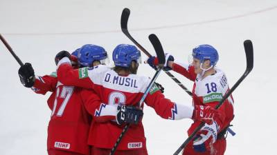 Ян Коварж - Лукаш Клок - Чехия обыграла Швецию в матче чемпионата мира по хоккею - russian.rt.com - Швеция - Финляндия - Рига